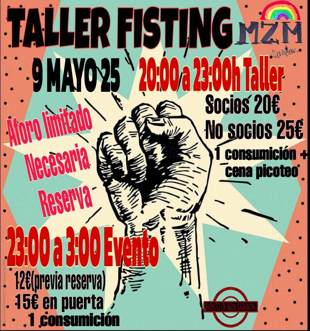 Taller y party especial Fisting