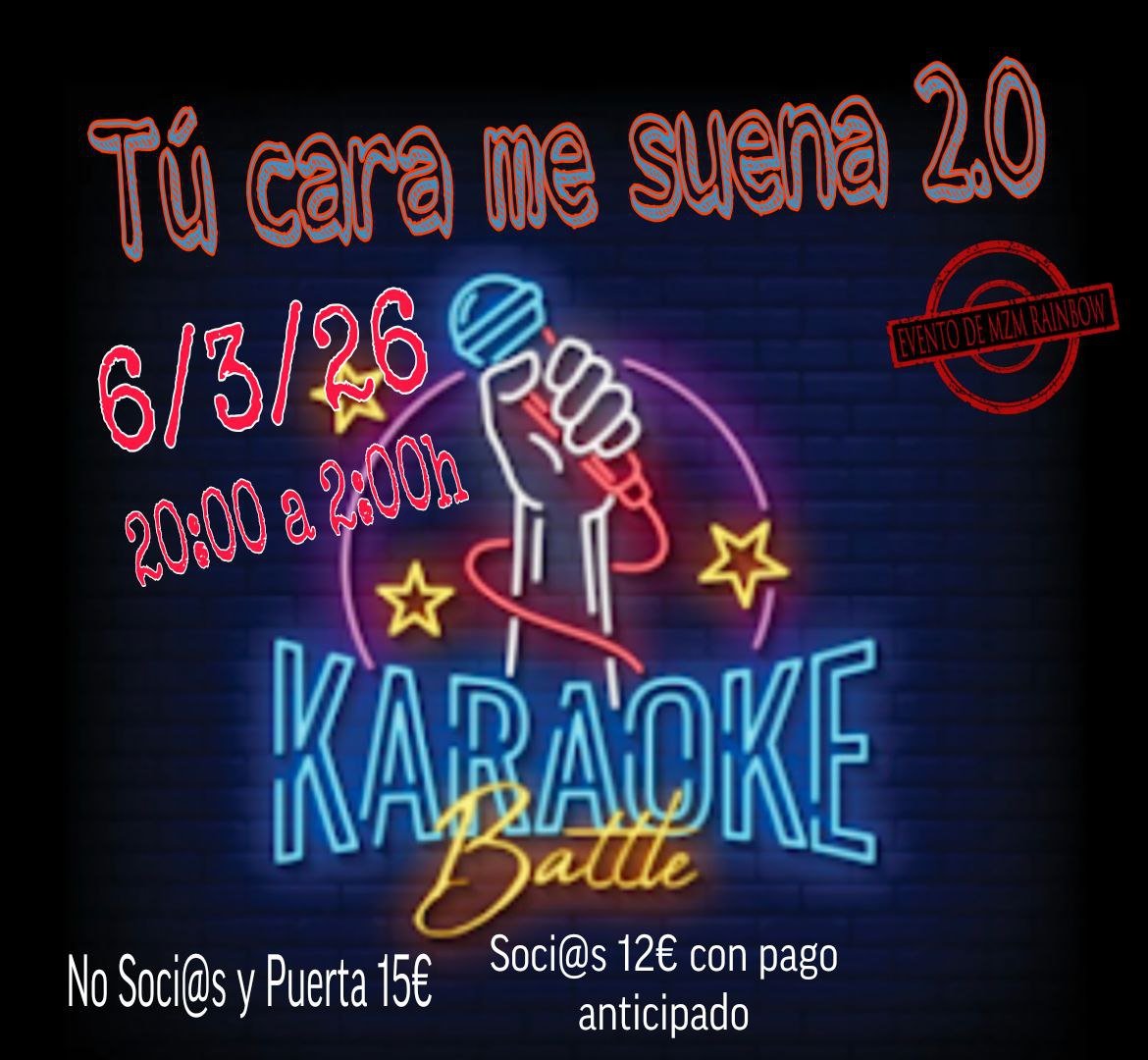 Karaoke Tu cara me suena 2.0